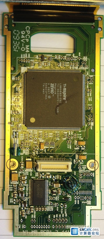 Nspire CAS PCB正面