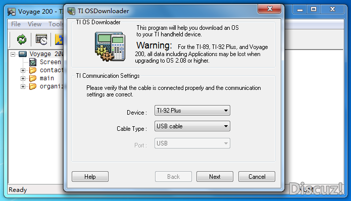 TI OS Downloader