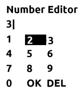 Number Editor界面