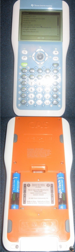 Nspire EVT2.0，颜色比较独特，软件是CAS+的。