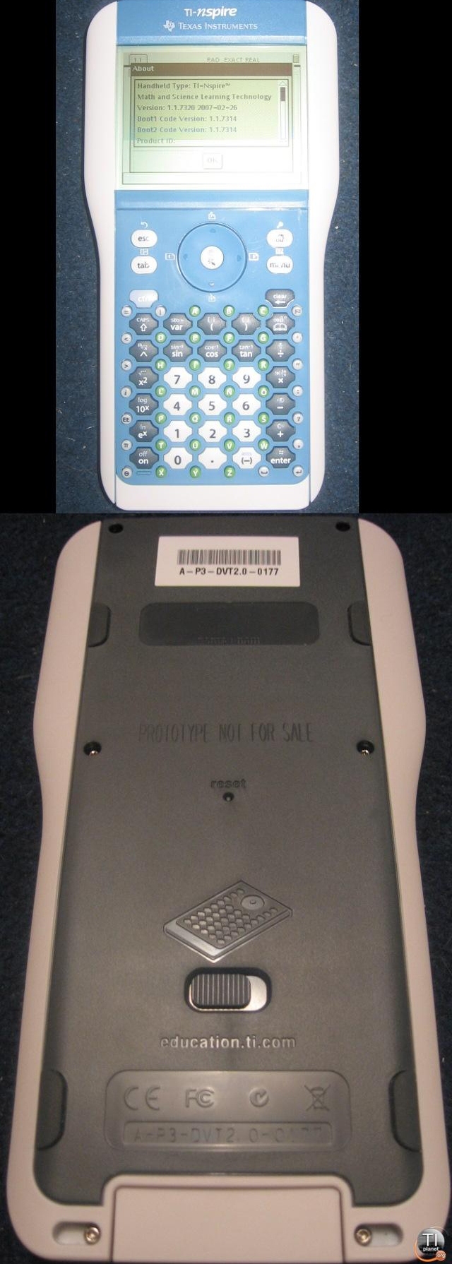 Nspire DVT2.0，算是比较晚期的版本。