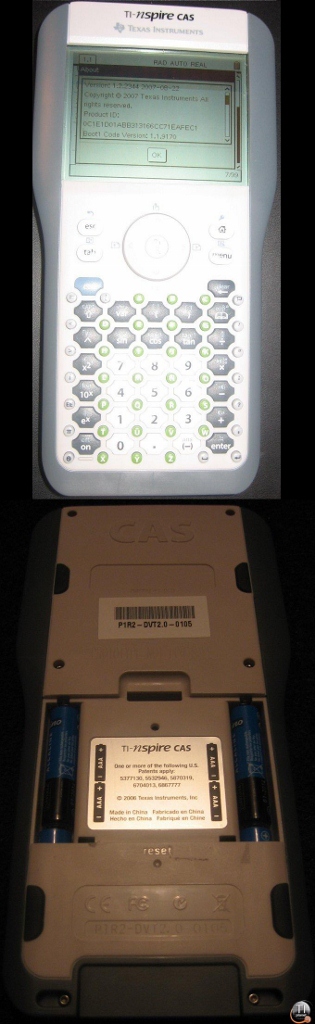 Nspire CAS DVT2.0，外观和发行版无异。